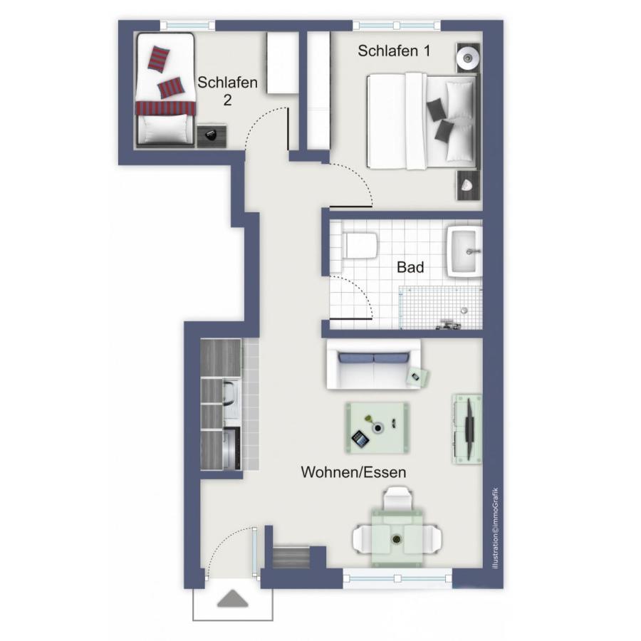 Auf Den Hoefen Wohnung 02 Kuehlungsborn Ngoại thất bức ảnh